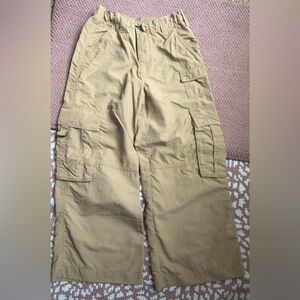 H&M Beige Drawstring Pants